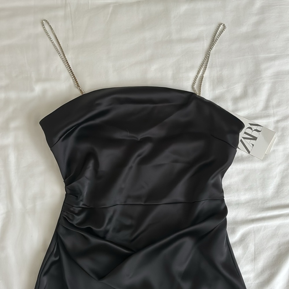 NWT ZARA JEWEL STRAP DRESS - Picture 5 of 10